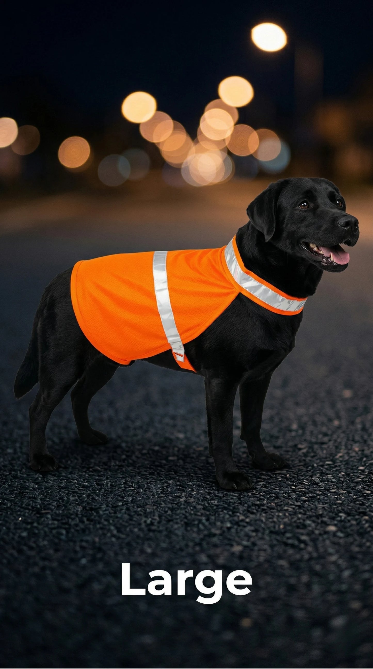 Gilet de sécurité réfléchissant pour chiens