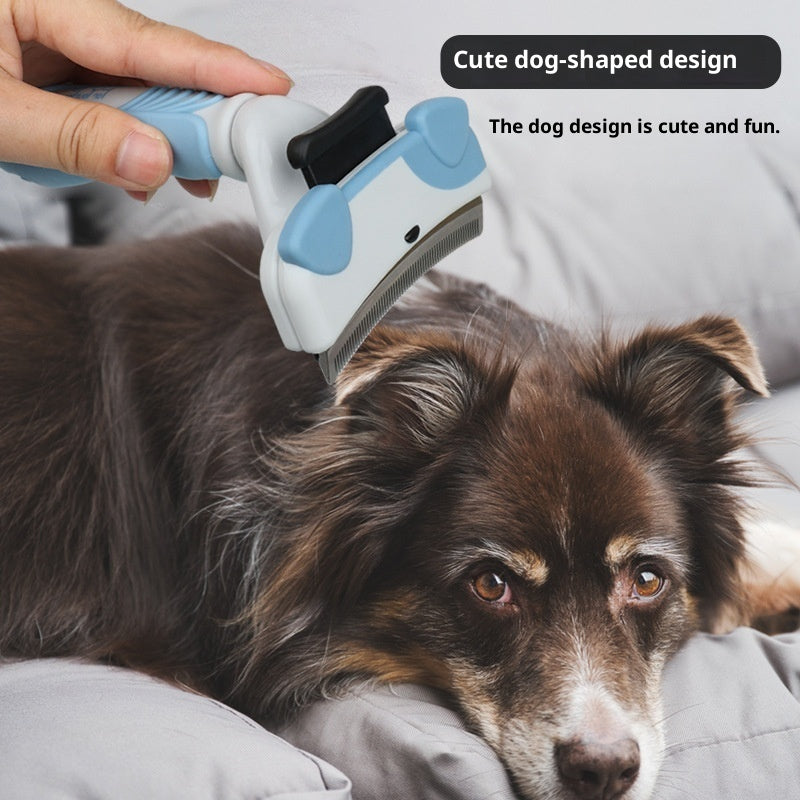 Brosse compacte de démêlage pour chats et petits chiens 