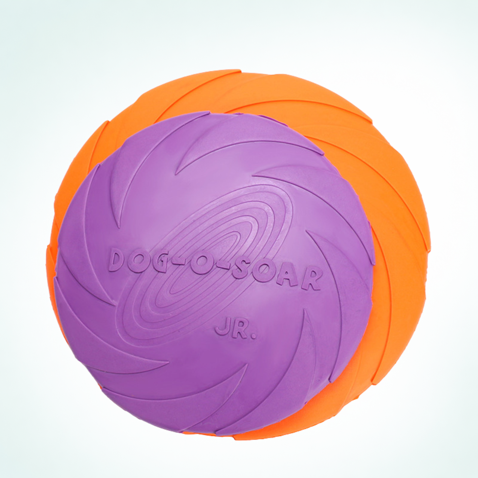 Frisbee pour chien en caoutchouc souple 