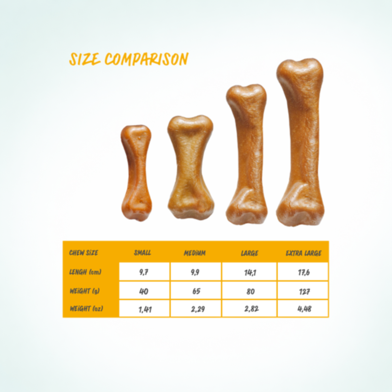 Friandises de qualité supérieure sans lactose au fromage et au poulet (BOÎTE) 