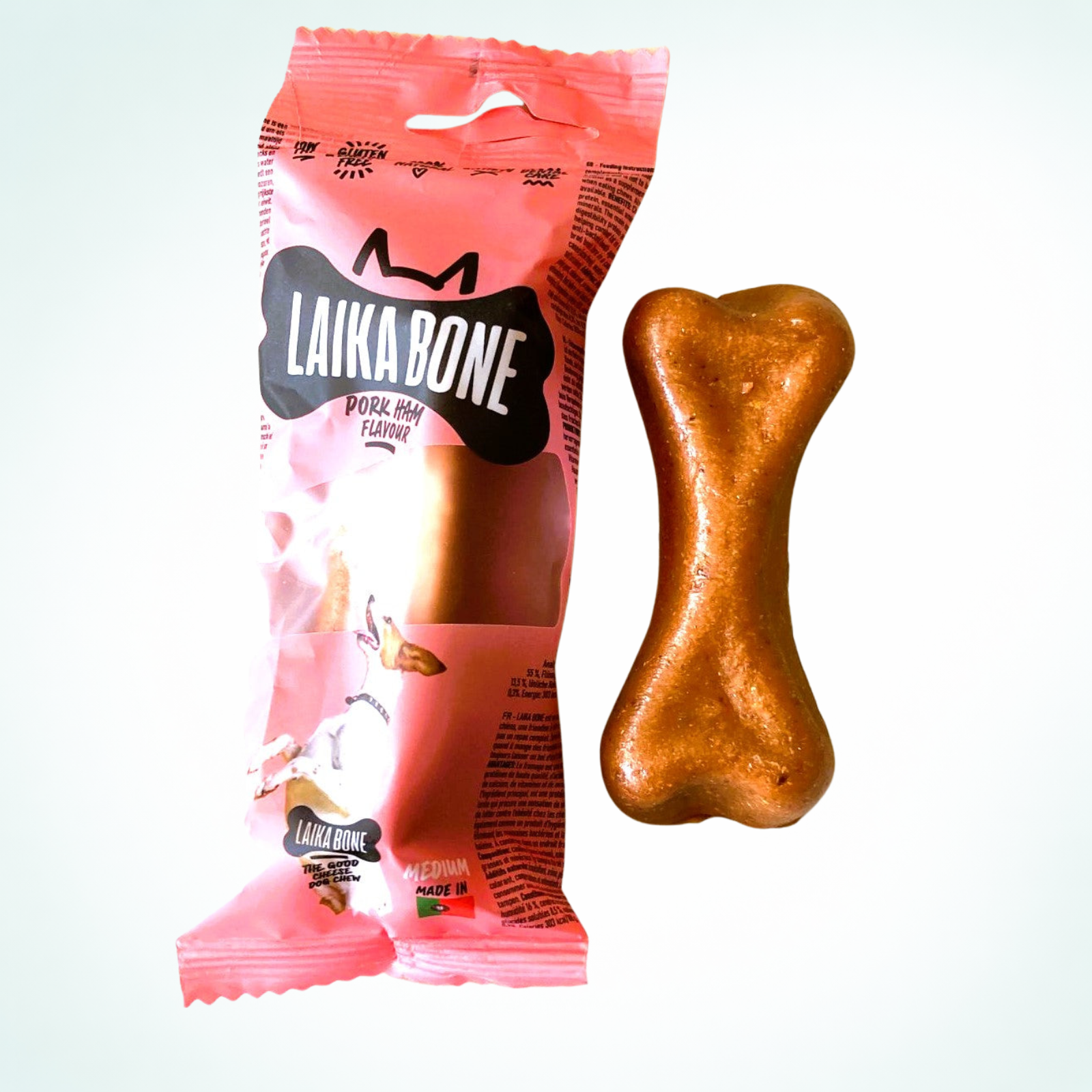 Premium Lactose-Free Cheese & Ham/Bacon Treats (BOX)