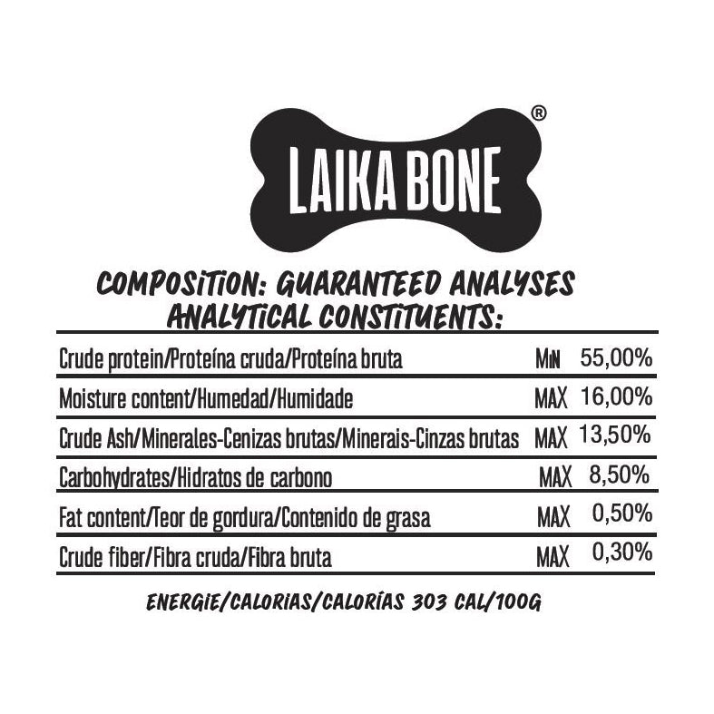 Friandises de qualité supérieure sans lactose au fromage et au jambon/bacon (BOÎTE)