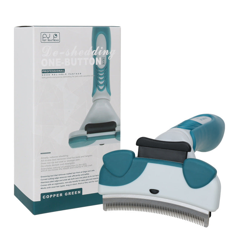 Brosse compacte de démêlage pour chats et petits chiens 