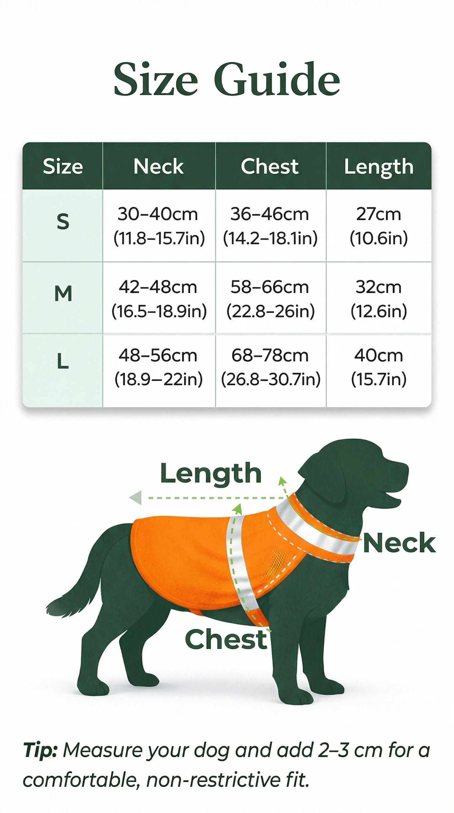 Gilet de sécurité réfléchissant pour chiens