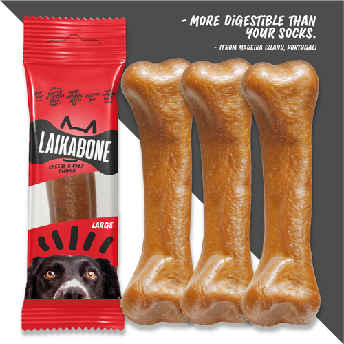 Friandises de qualité supérieure sans lactose au fromage et au bœuf (boîte)