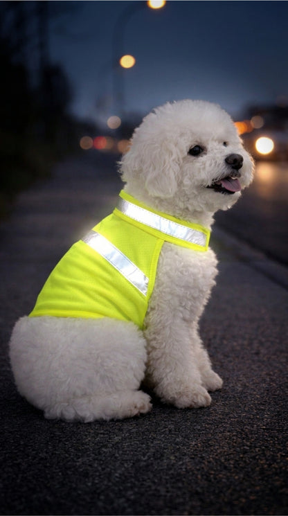 Gilet de sécurité réfléchissant pour chiens