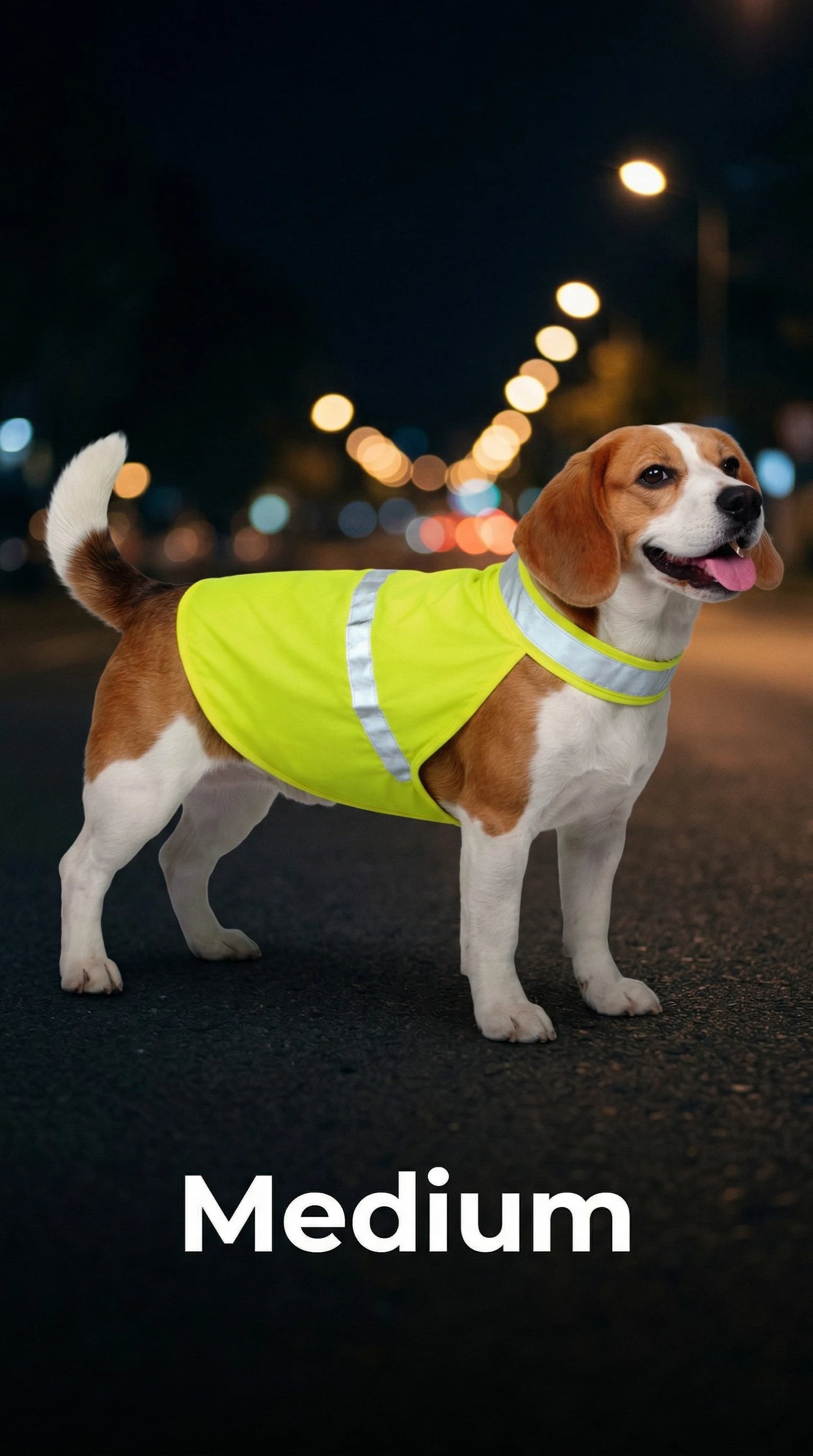 Gilet de sécurité réfléchissant pour chiens