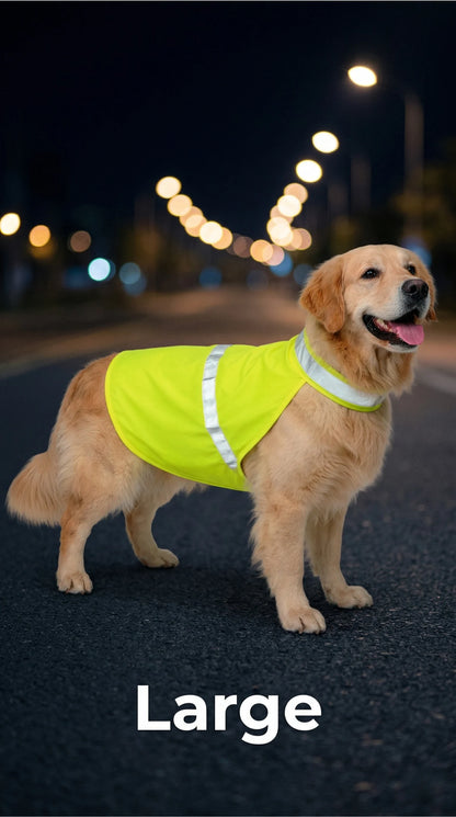 Gilet de sécurité réfléchissant pour chiens