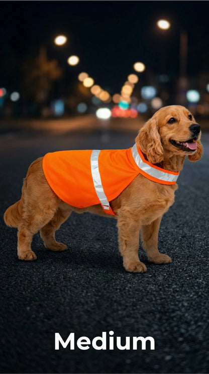 Gilet de sécurité réfléchissant pour chiens