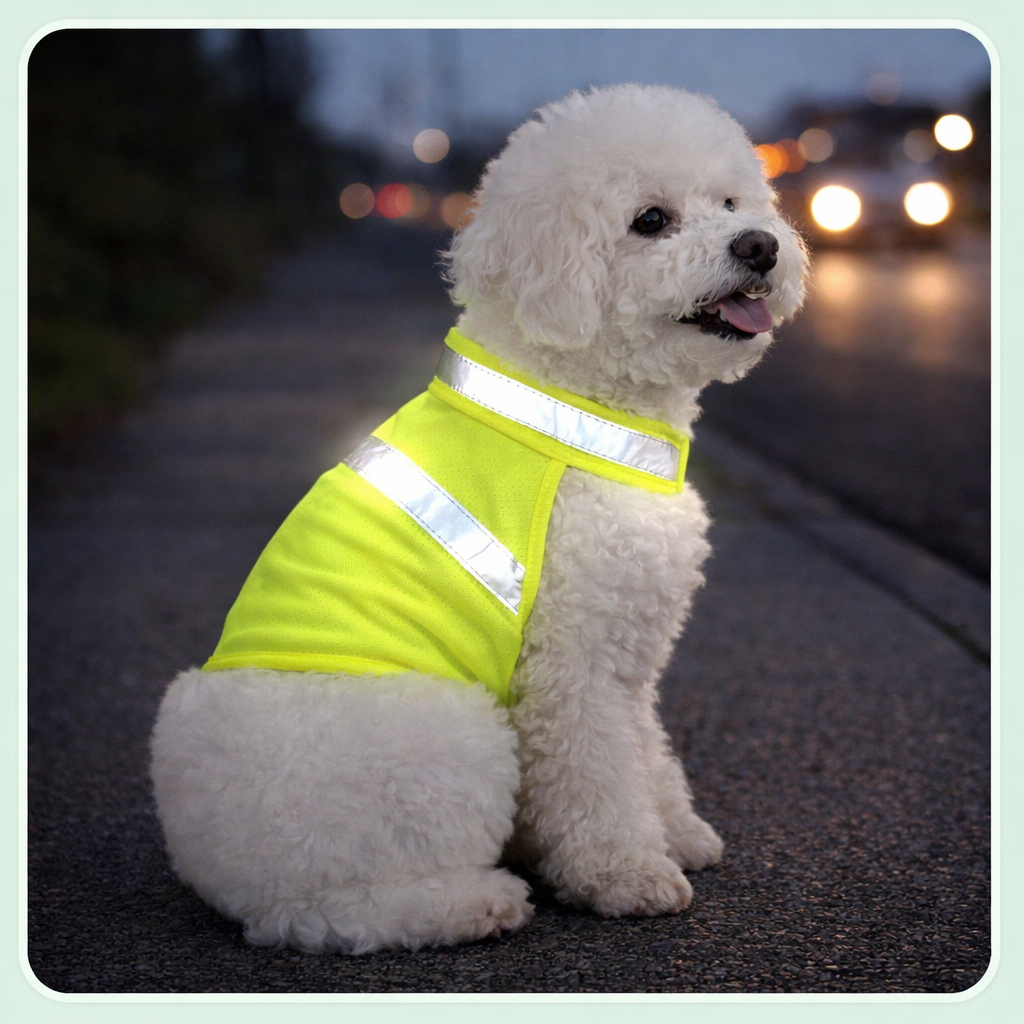 Gilet de sécurité réfléchissant pour chiens